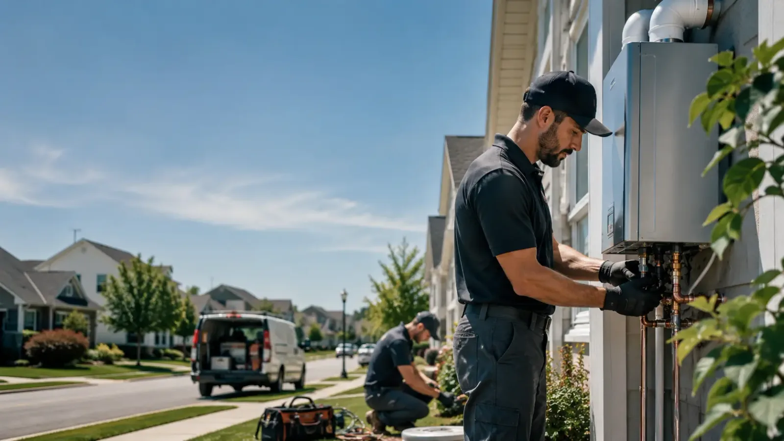 Tankless Water Heater Installation in Milford, TX